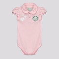 Body Polo do Palmeiras FutFanatics Infantil ROSA
