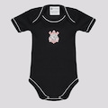 Body Corinthians FutFanatics Infantil PRETO