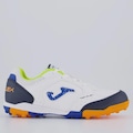 Chuteira Society Infantil Joma Top Flex BRANCO