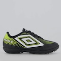 Chuteira Society Infantil Umbro Fast II PRETO/AMARELO CLA