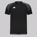 Camiseta Kappa Player Abou Pro Seven Masculina PRETO