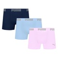 Kit 3 Cuecas Puma Boxer Sem Costura Masculina AZUL