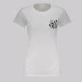 Camisa Santos Logo Feminina BRANCO
