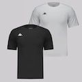 Kit 2 Camisas Kappa Lawson Masculina NAO SE APLICA