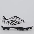 Chuteira de Campo Infantil Umbro Brave BRANCO