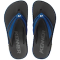 Chinelo Kenner Kivah New Force Masculino PRETO/AZUL