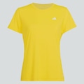 Camiseta adidas Own The Run 3S Feminina AMARELO