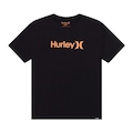 Camiseta Masculina Hurley O&O Solid SM26 PRETO