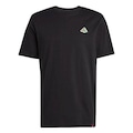 Camiseta Masculina adidas Mini Pizza Graphic PRETO/VERDE