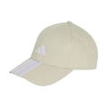 Boné adidas Baseball Três Listras New Logo BEGE/BRANCO