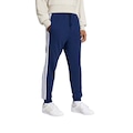 Calça Masculina adidas 3 Stripes French Terry AZUL/BRANCO