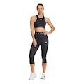 Calça Feminina adidas Legging Techfit PRETO/BRANCO