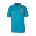 Camisa do Santos 25/26 Infantil Umbro Edição Especial N10 AZUL/PRETO