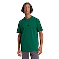 Camiseta Masculina adidas Small Logo VERDE/PRETO