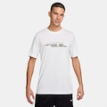 Camiseta Nike Dri-FIT Verbiage Masculina BRANCO
