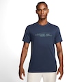 Camiseta Nike Dri-FIT Verbiage Masculina AZUL ESCURO