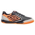 Chuteira Futsal Umbro Pro Challenge Uptake - Adulto PRETO/LARANJA