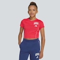 Camiseta adidas GL Tee Infantil VERMELHO