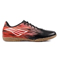 Chuteira Futsal Masculino Penalty Tornado PRETO/VERMELHO
