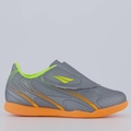Chuteira Penalty Rocket Y-5 Futsal Infantil CINZA