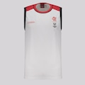 Camiseta Regata do Flamengo Batimento - Masculina - FutFanatics BRANCO