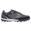 Chuteira Society Umbro Neo-Comfort - Masculino PRETO/CINZA
