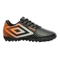 Chuteira Society Umbro Warskin Infantil PRETO