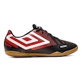 Chuteira Futsal Adulto Umbro Action PRETO/VERMELHO