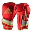 Luvas de Boxe e Kickboxing adidas Adi-Speed 501 Pro Full Metalic VERMELHO