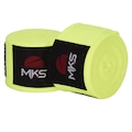 Bandagem Fita Protetora Elástica MKS Neon 4,55m - Par AMARELO