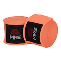 Bandagem Fita Protetora Elástica MKS Neon 4,55m - Par LARANJA