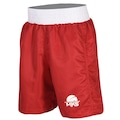 Calção Bermuda de Boxe Unissex MKS Classic VERMELHO