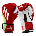 Luva de Boxe Vegana adidas TILT 350 Cactus CBBOXE Brasil VERMELHO/BRANCO