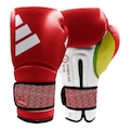 Luva de Boxe adidas Hybrid 300 CBBOXE Brasil VERMELHO/BRANCO