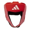 Protetor de Cabeça adidas Hybrid50 Head Guard CBBOXE Brasil VERMELHO