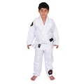 Kimono Infantil Trançado Hero MKS Jiu-Jitsu BRANCO