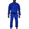 Kimono Adulto MKS Jiu-Jitsu BJJ450 AZUL