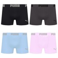 Cueca Puma Boxer Sem Costura - 4 unidades - Masculina AZUL