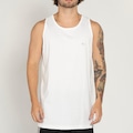 Camiseta Regata Masculina Quiksilver Embroidery WT25 BRANCO