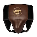 Cinturão Profissional Coquilha MKS Vintage com Protetor Genital MARROM/PRETO