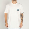 Camiseta Masculina Quiksilver Twinz Logos WT25 BRANCO