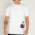 Camiseta Masculina Quiksilver Side Logo WT25 BRANCO