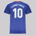 Camisa Barcelona Dryfit 10 Lamine Yamal FutFanatics Masculina AZUL