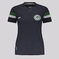 Camisa Gr33n Goiás Comissão 2024 Feminina AZUL ESCURO
