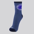 Meia Cano Alto Cruzeiro Esporte Unissex AZUL