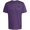 Camiseta Masculina Adidas Essentials 3 Listras ROXO/PRETO