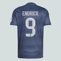 Camisa Real Madrid II 2026 Masculina Adidas 9 Endrick AZUL ESCURO