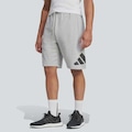 Short Masculino Moletinho Adidas MH Boss Big Logo CINZA