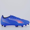 Chuteira de Campo Adulto Puma Ultra 6 Play FG/AG AZUL