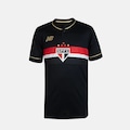 Camisa do São Paulo Comemorativa New Balance 25/26 Infantil PRETO/VERMELHO